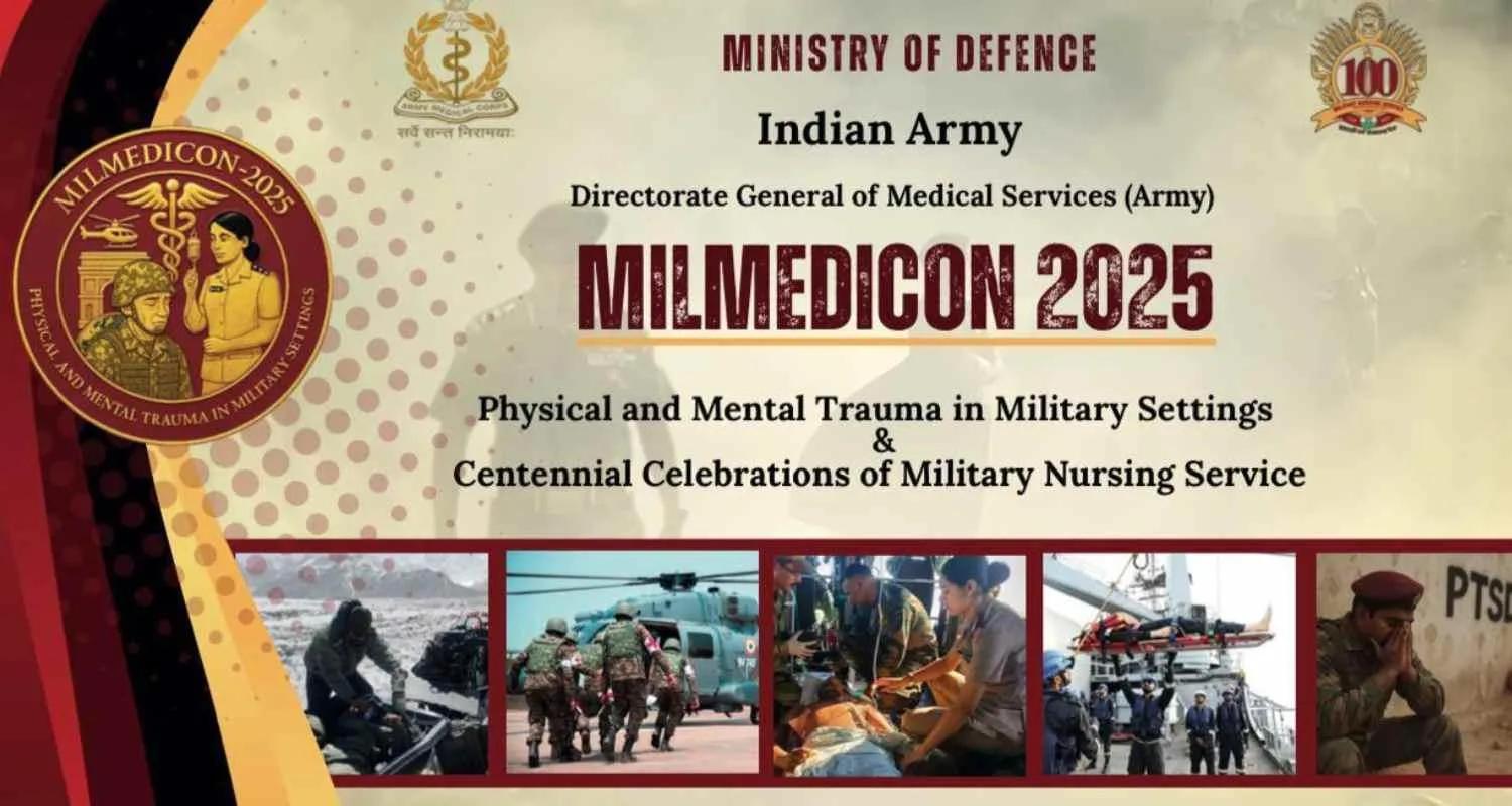 Military trauma: Army to conduct int'l conference 'MILMEDICON-25'