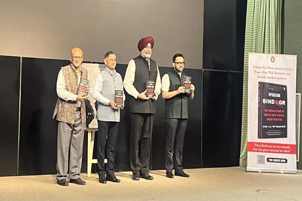 COAS General Upendra Dwivedi Launches Book 'Operation Sindoor' by Retd. Lt. Gen. KJS Dhillion