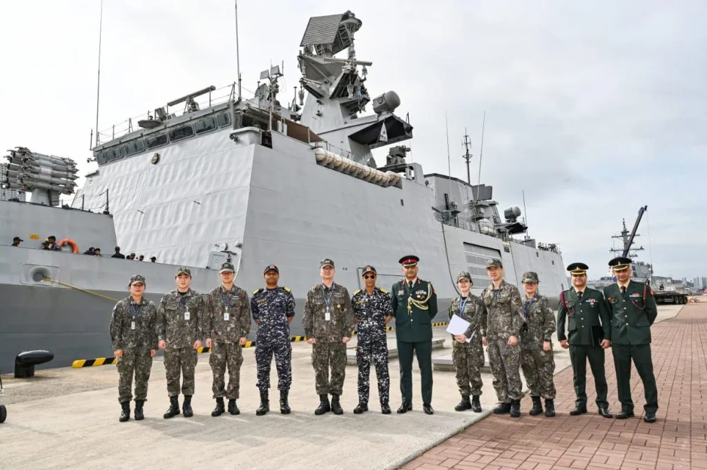 India, South Korea launch first-ever bilateral naval exercise