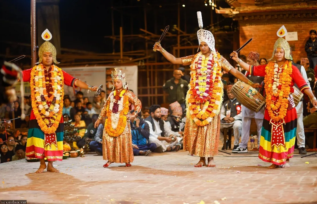 Kartik Naach enthrals audience at Patan Durbar Square